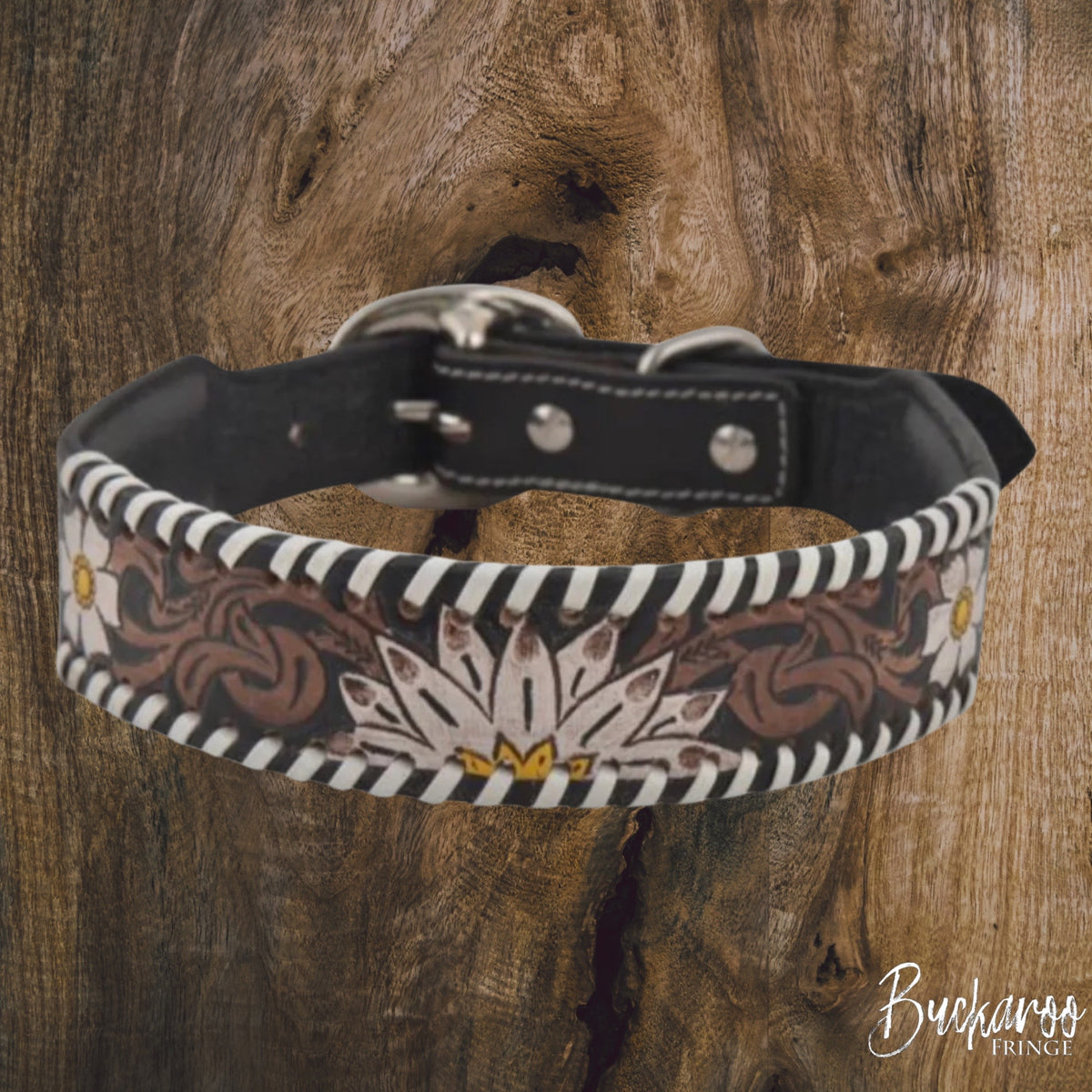 Daisy Collar Buckaroo Fringe