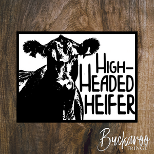 Heifer Sticker