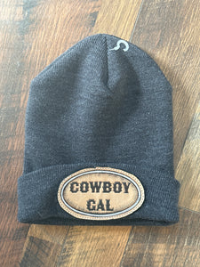 Beanie: Dark Gray Cowboygal