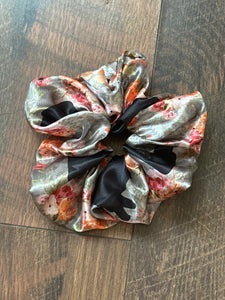 Floral Cow Scrunchy