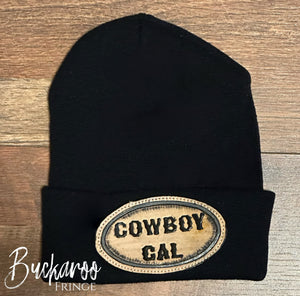 Beanie: Black Cowboygal